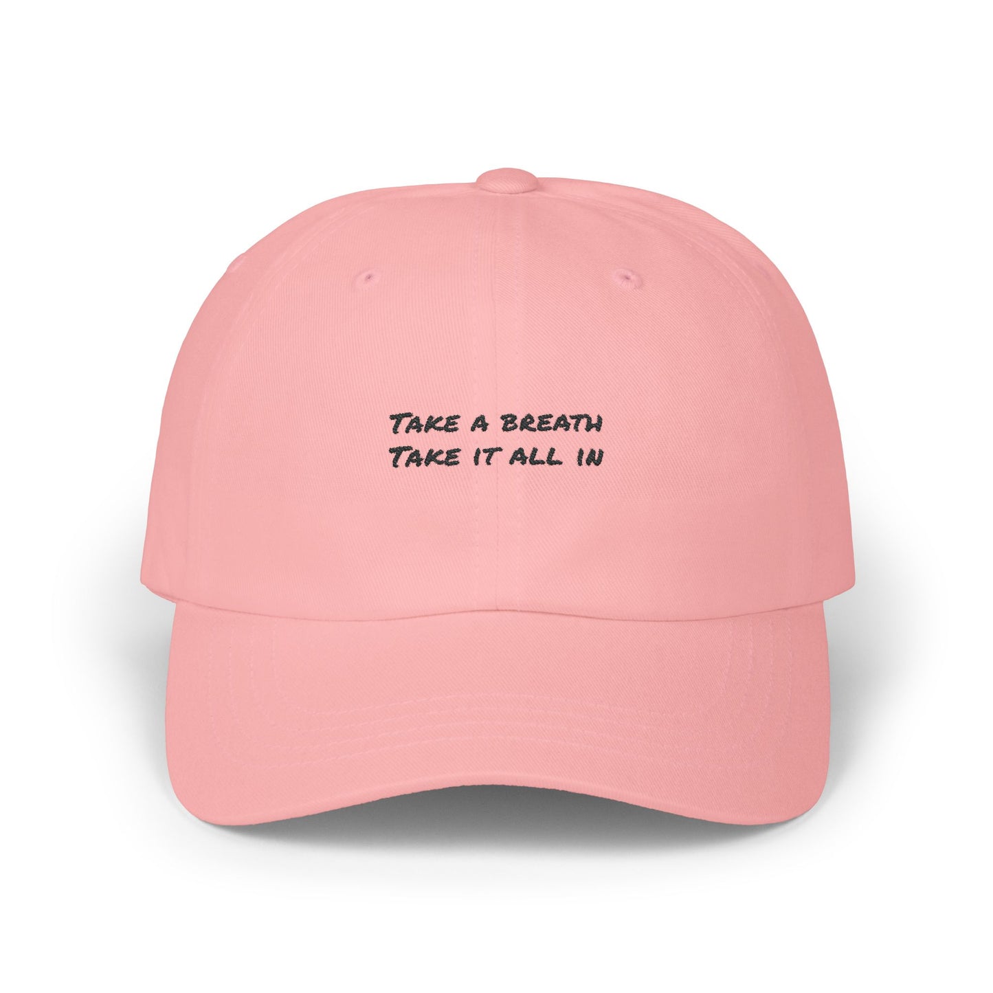 "Take A Breath" Classic Dad Cap