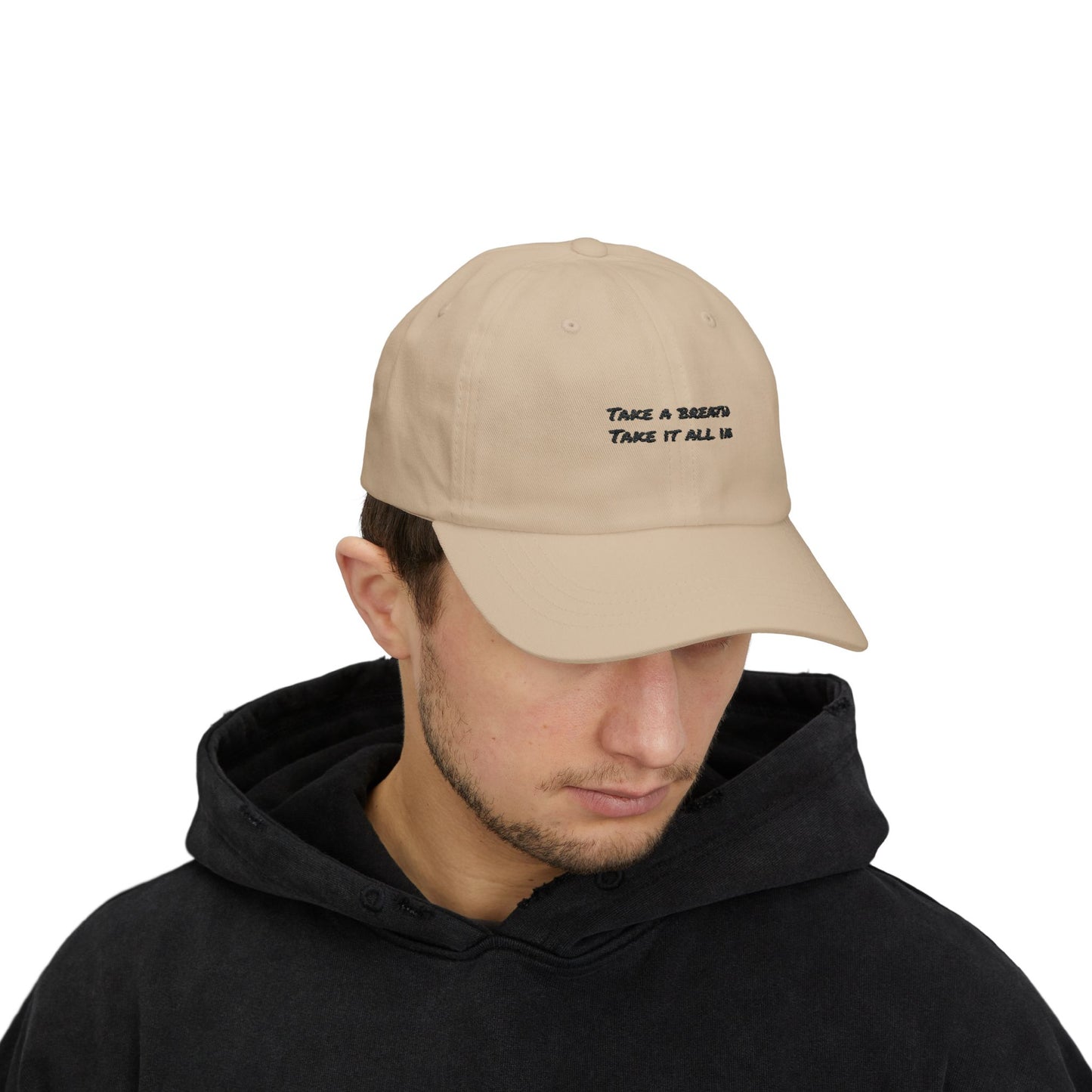 "Take A Breath" Classic Dad Cap