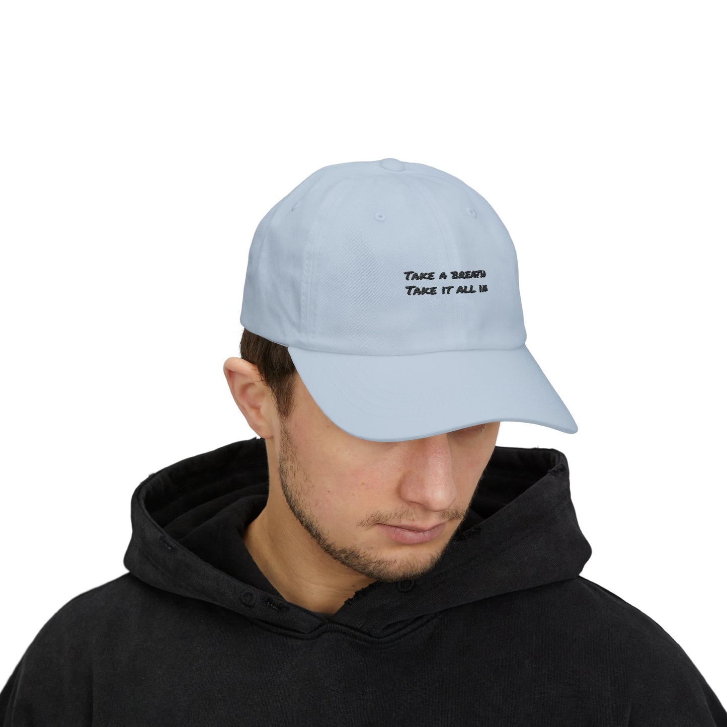 "Take A Breath" Classic Dad Cap