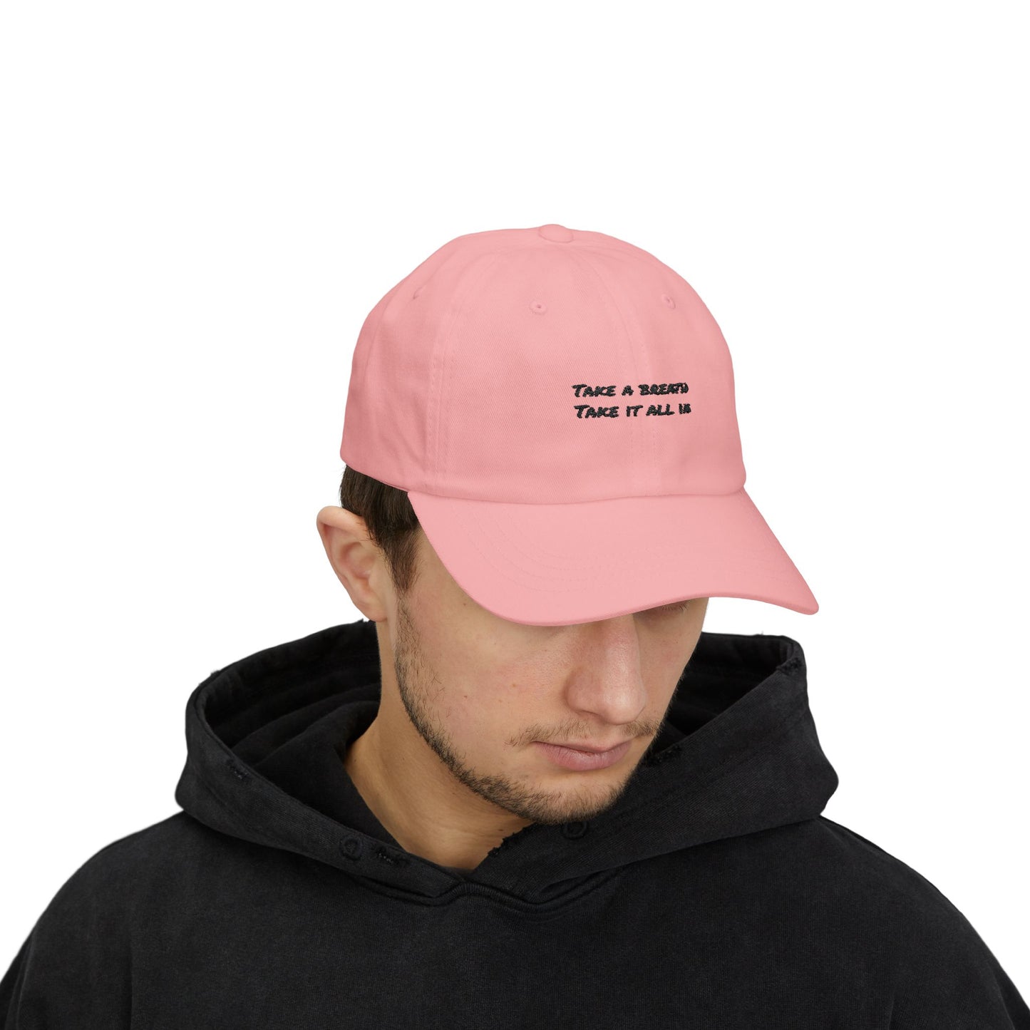 "Take A Breath" Classic Dad Cap