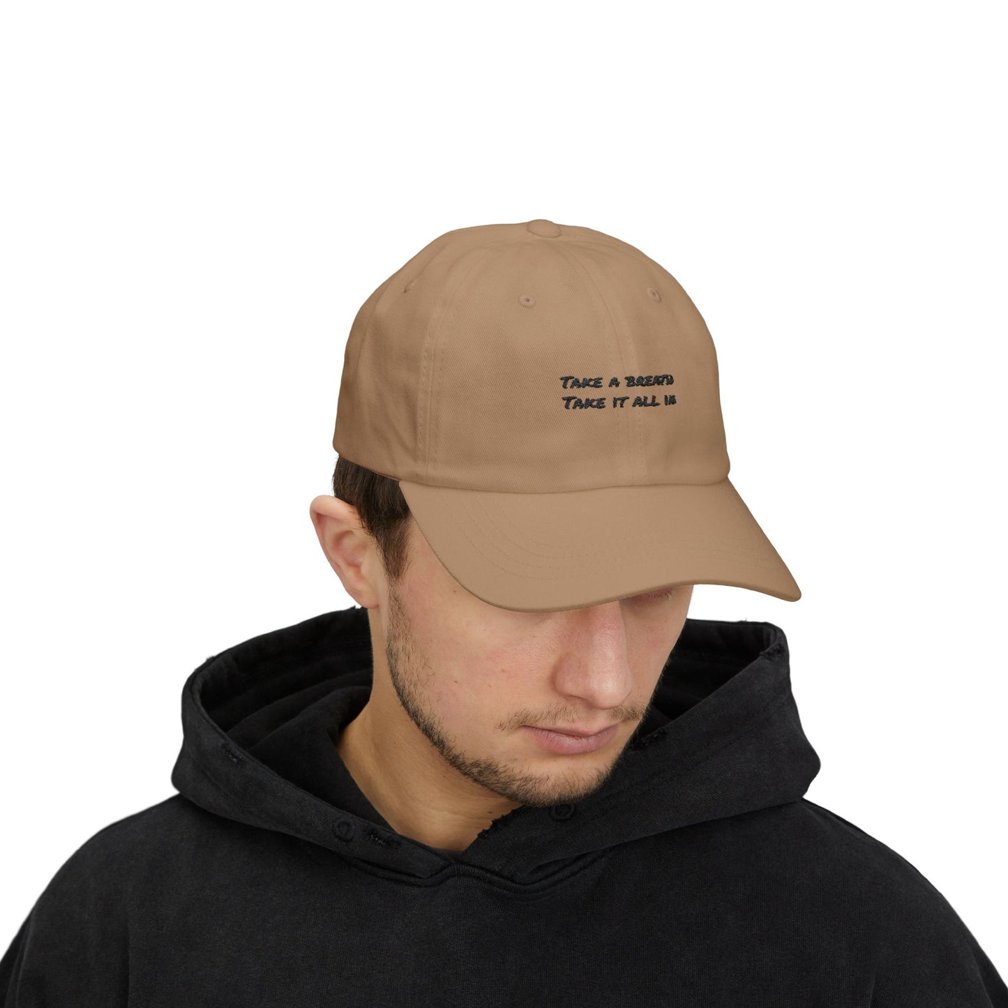 "Take A Breath" Classic Dad Cap