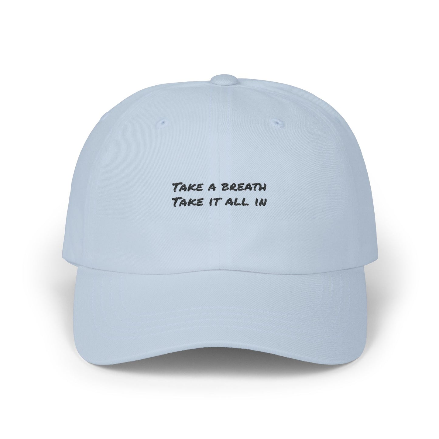 "Take A Breath" Classic Dad Cap