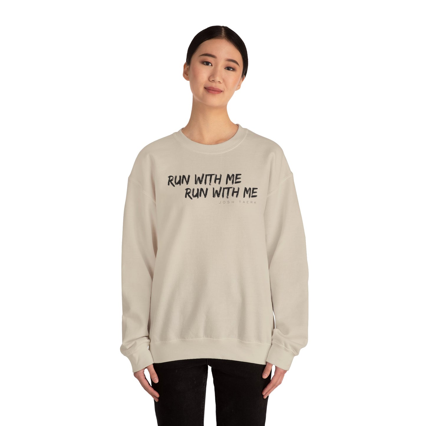 "Run With Me" Crewneck Sweatshirt