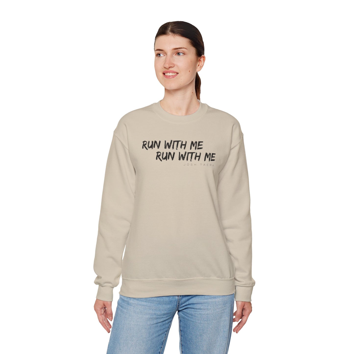 "Run With Me" Crewneck Sweatshirt