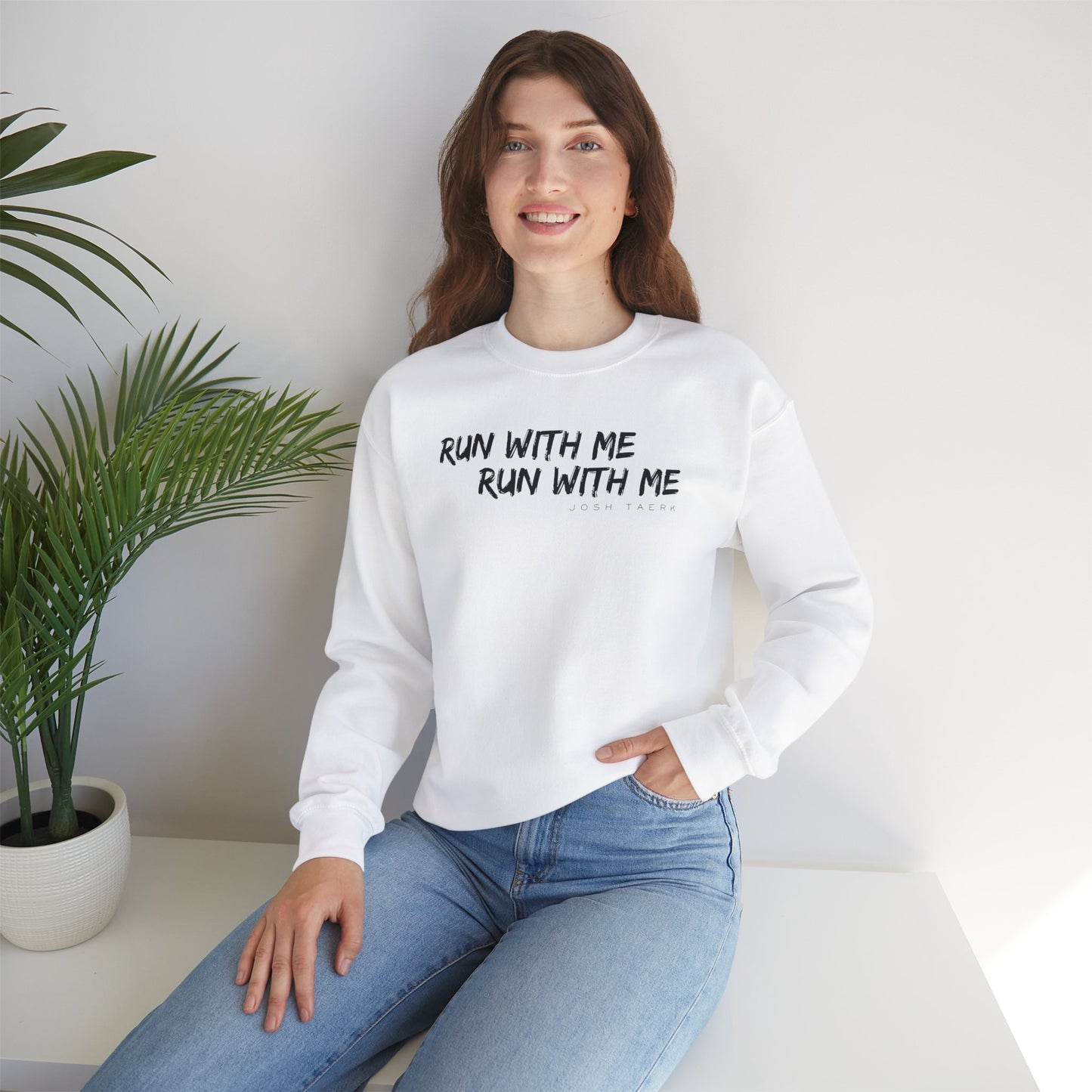 "Run With Me" Crewneck Sweatshirt