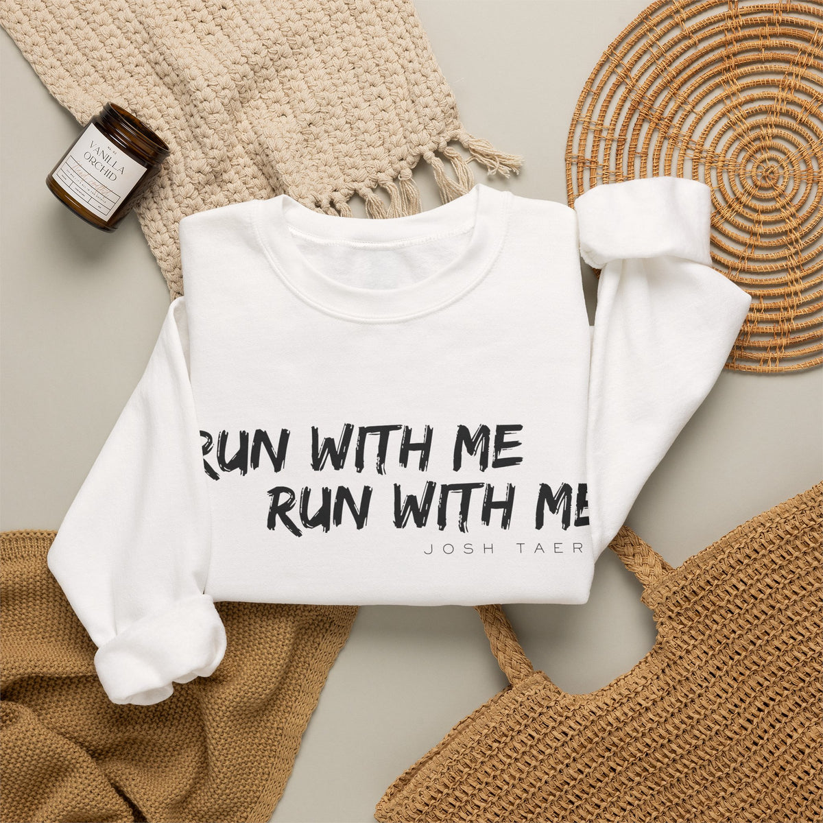 "Run With Me" Crewneck Sweatshirt