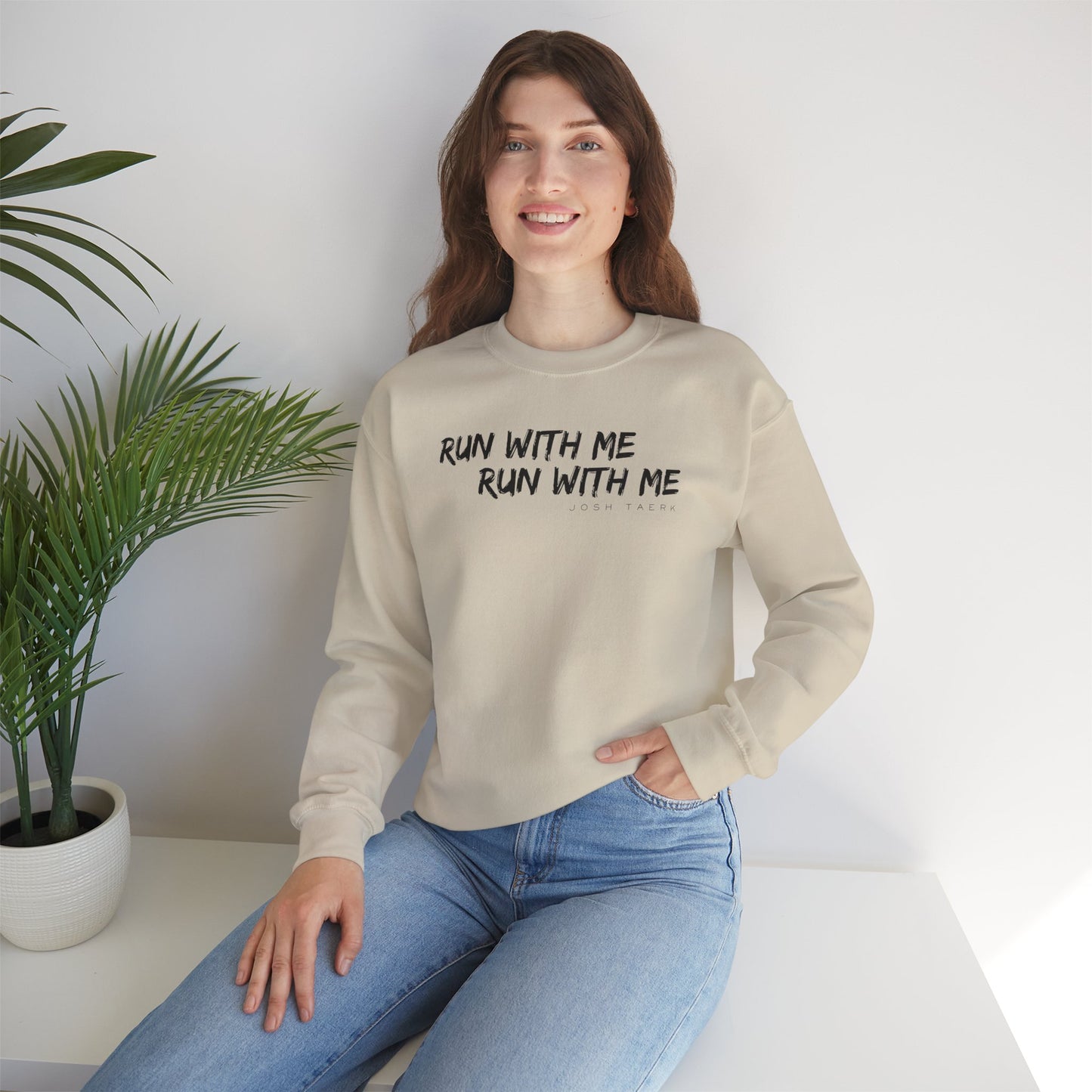 "Run With Me" Crewneck Sweatshirt